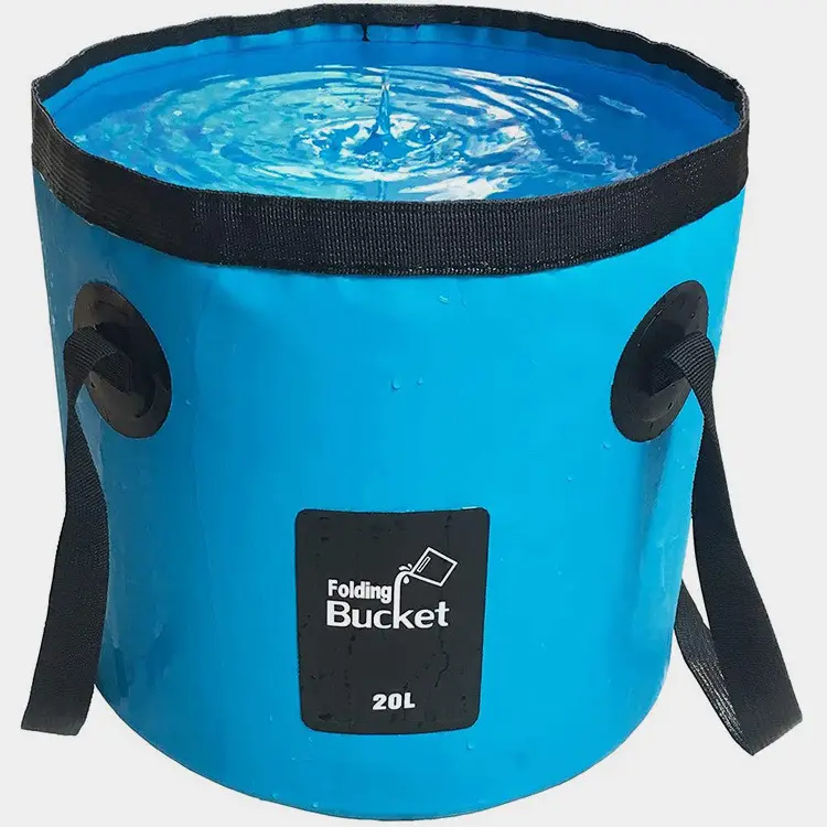 Foldable Camping Storage Container Collapseable Water Bucket for Camping Traveling Hiking