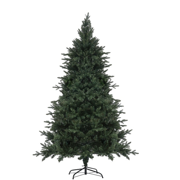 7Ft PreLit LED Artificial Full Fir Green Christmas Tree