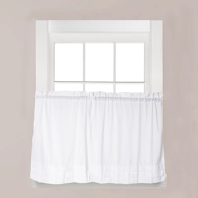 Saturday Knight， Ltd. Holden Tier Kitchen Window Curtain Set