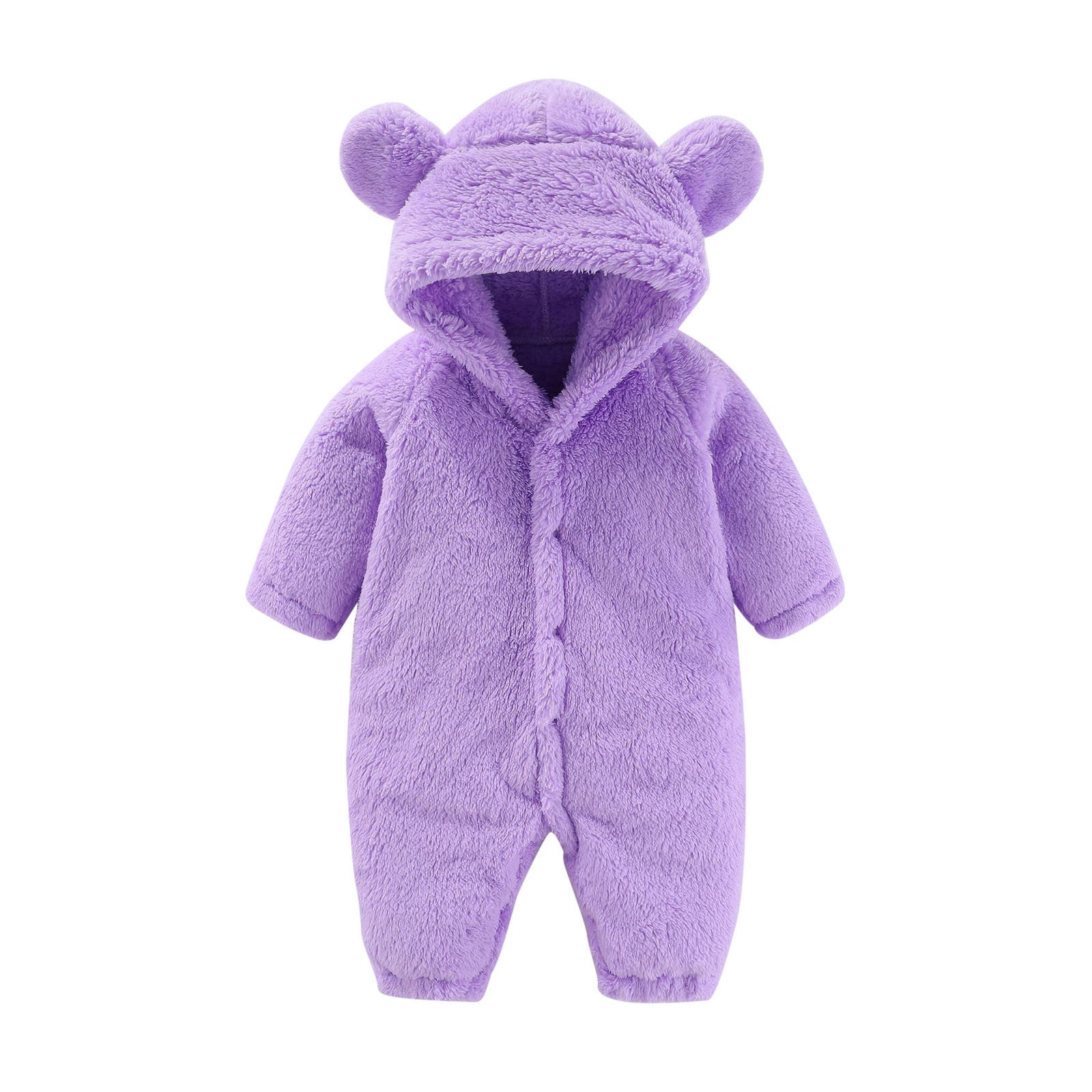 0-12M Newborn Baby Rompers Autumn Winter Warm Fleece Baby Boys Girl Costume Baby Girls Clothing Animal Overall Baby Jumpsuits