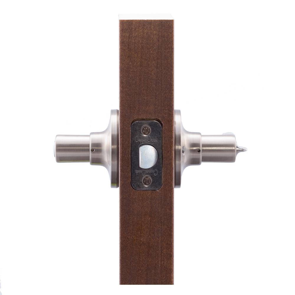 Copper Creek Daley Satin Stainless Privacy BedBath Door Handle DL1230SS