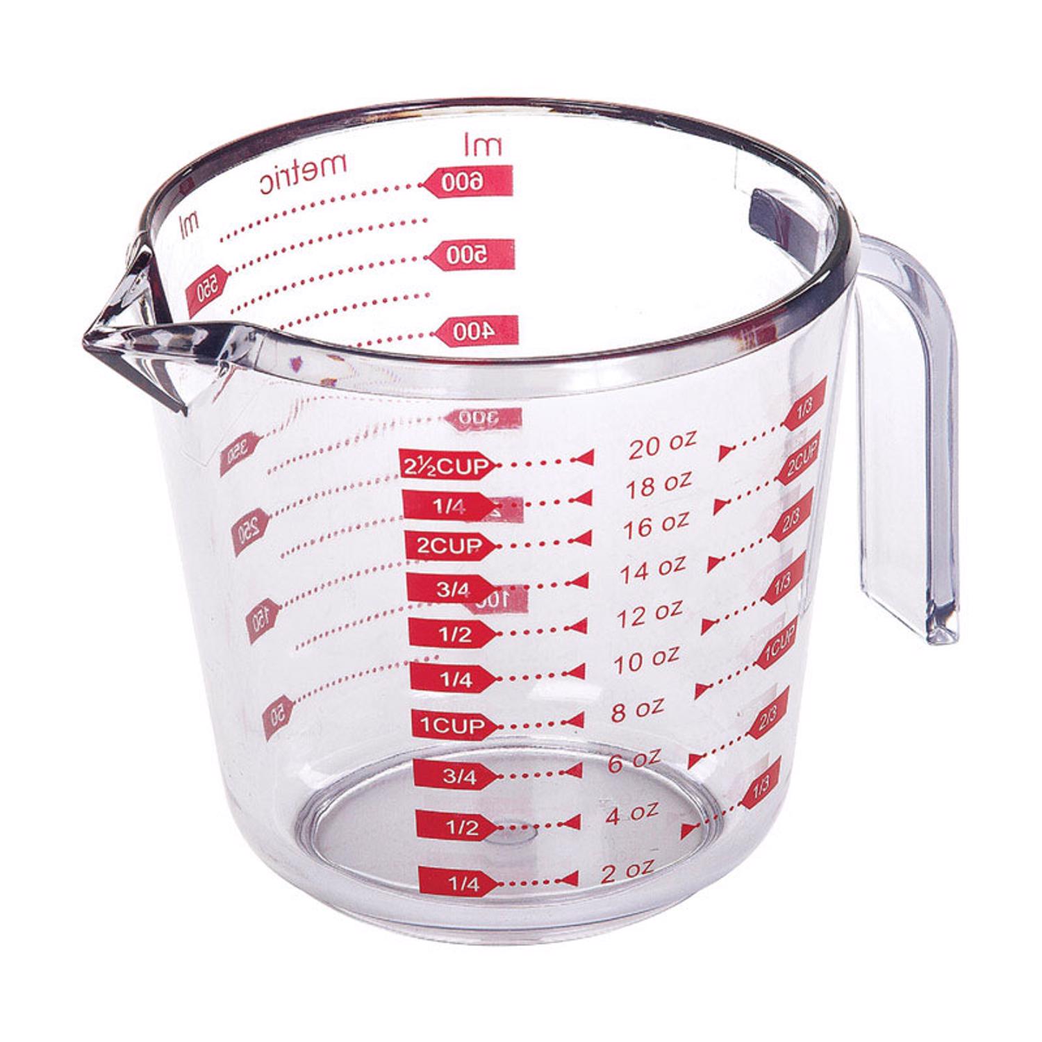 Progressive Prepworks 2.5 cups Plastic Clear Measuring Cup