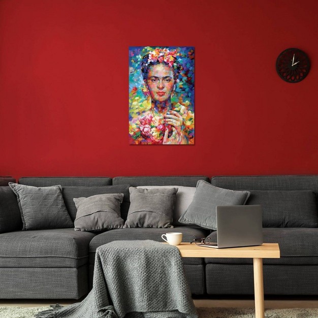 Frida By Leon Devenice Unframed Wall Canvas Icanvas