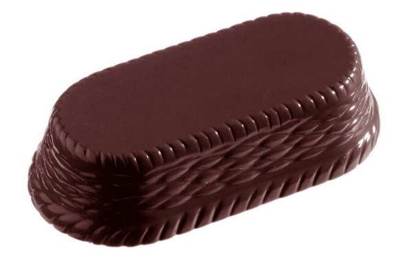 Chocolate World CW2151 Chocolate mould oval basket