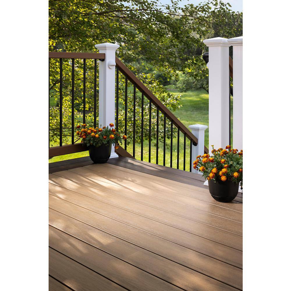 MoistureShield Meridian CoolDeck Shoreside 1 in. x 5.4 in. x 16 ft. Grooved Composite Deck Board 13550939