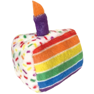 Kittybelles Funfetti Cake Plush Cat Toy