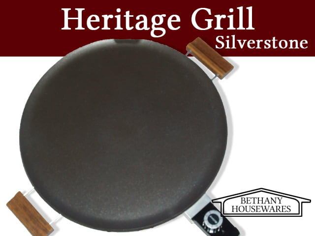 Bethany Housewares Heritage Grill / Lefse Griddle - Nonstick Silverstone