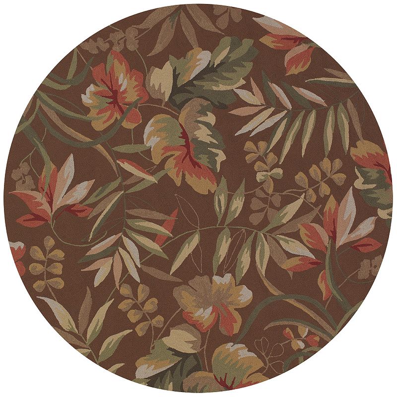 Couristan Boca Retreat Floral Indoor Outdoor Rug