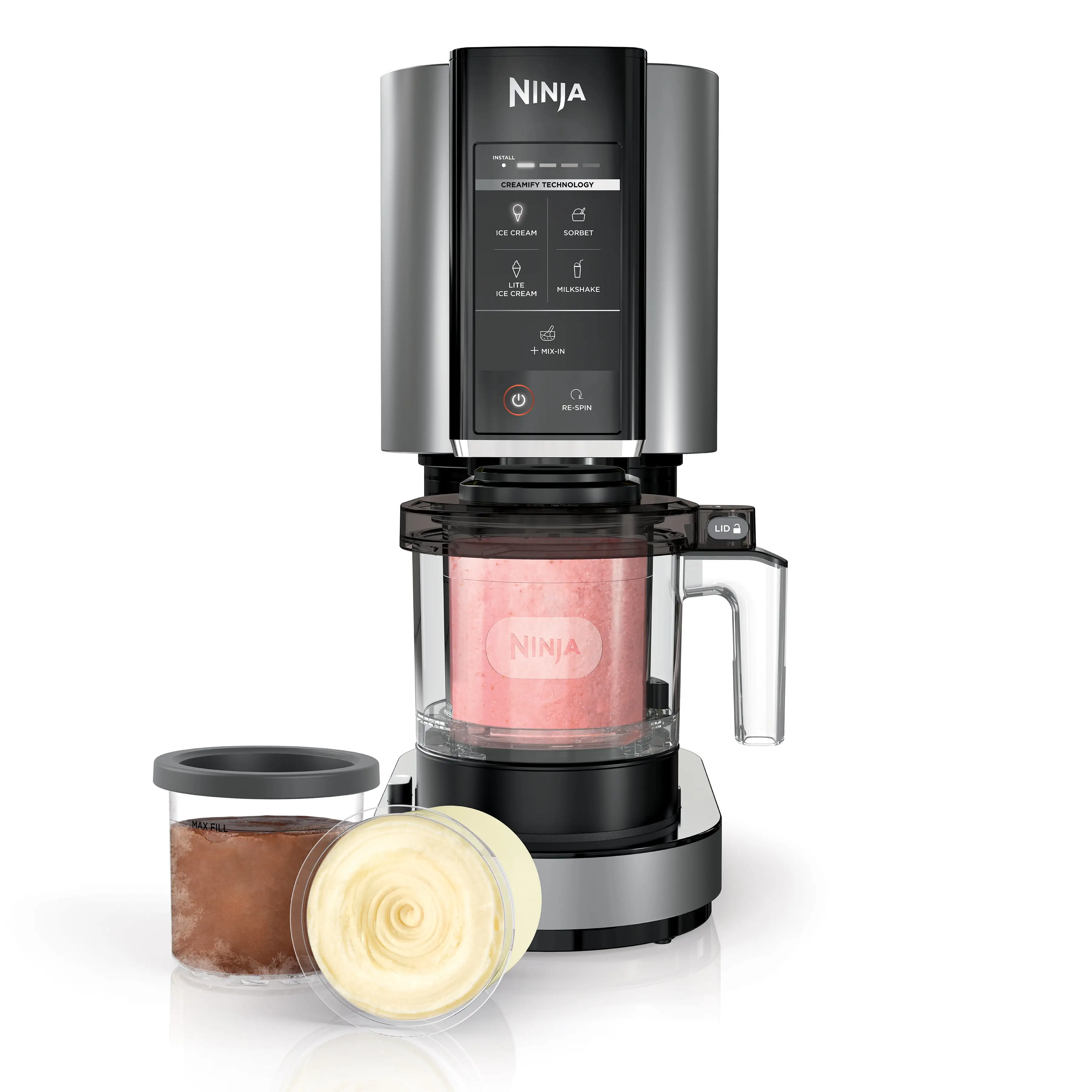 Ninja CREAMi, Ice Cream Maker, 5 One-Touch Programs NC300