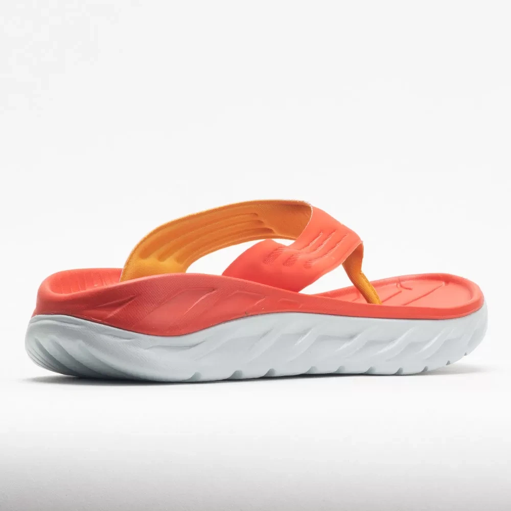 Hoka One One Ora Recovery Flip Men's Fiesta/Amber Yellow