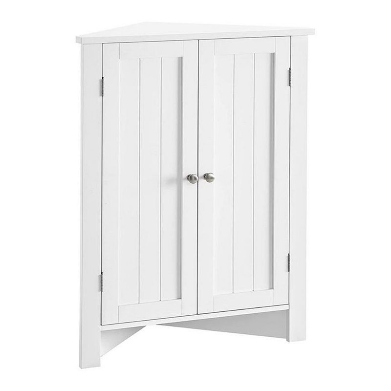 BreeBe Corner Bathroom Cabinet with Doors