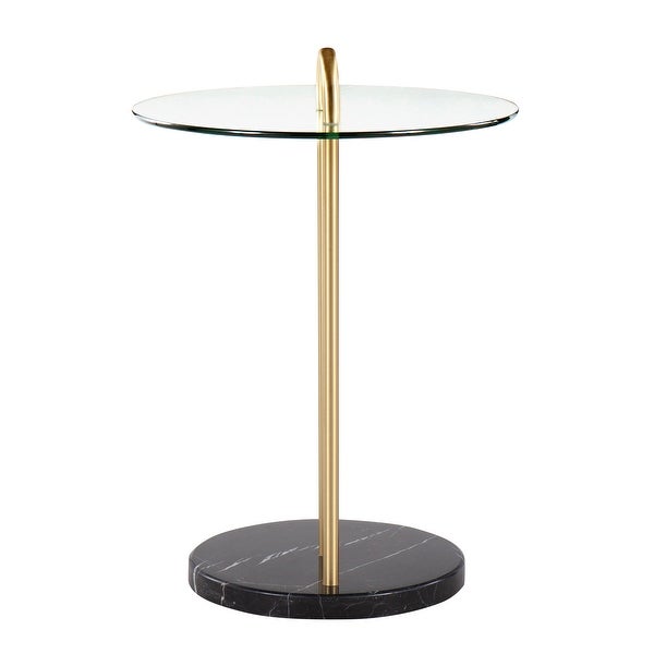 Silver Orchid Battista Side Table