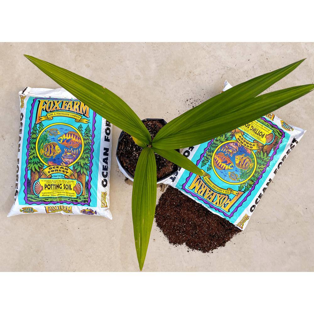 FOXFARM Ocean Forest 40 lbs. 6.3-6.8 pH Plant Garden Potting Soil Mix FX14000