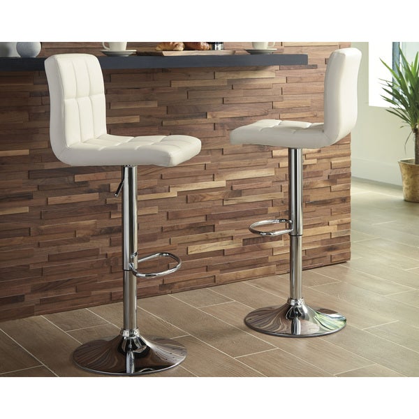 Bellatier Adjustable Height Bar Stool (Set of 2)