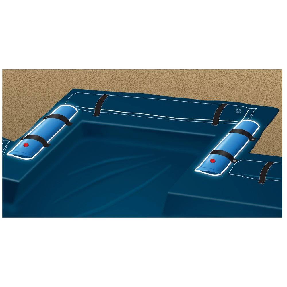 Blue Wave 4 ft. Universal Step Water Tube for Winter Pool Covers (2-Pack) NW107-2