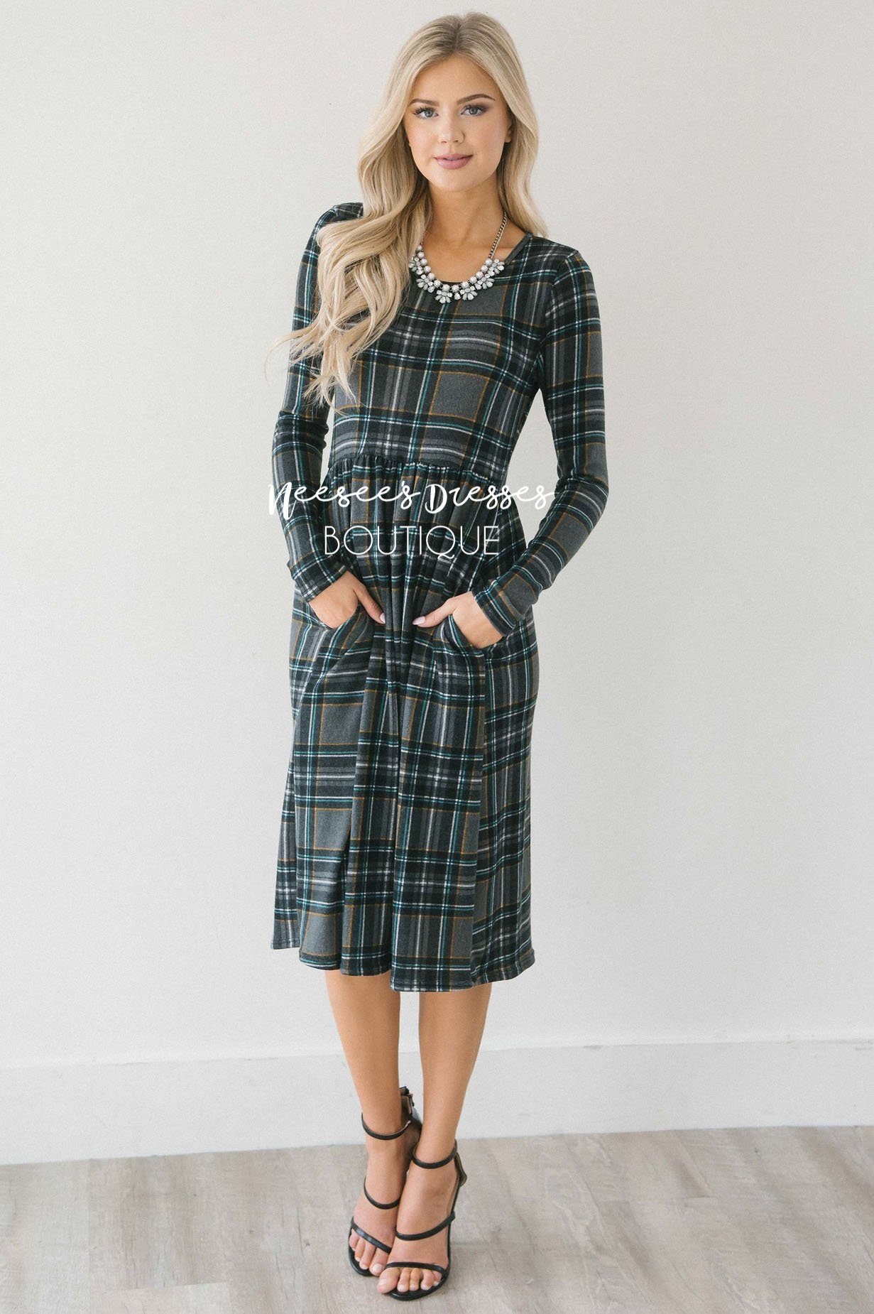 The Nellie Plaid Dress