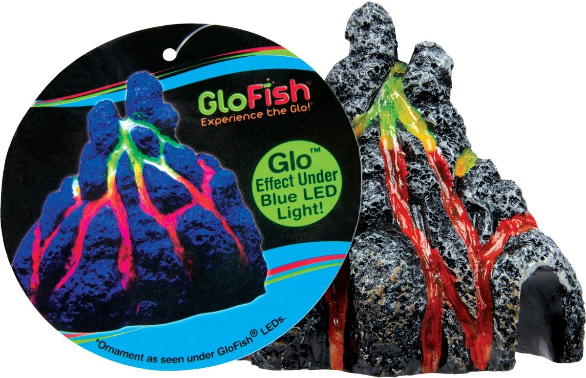 GloFish Volcano Aquarium Ornament