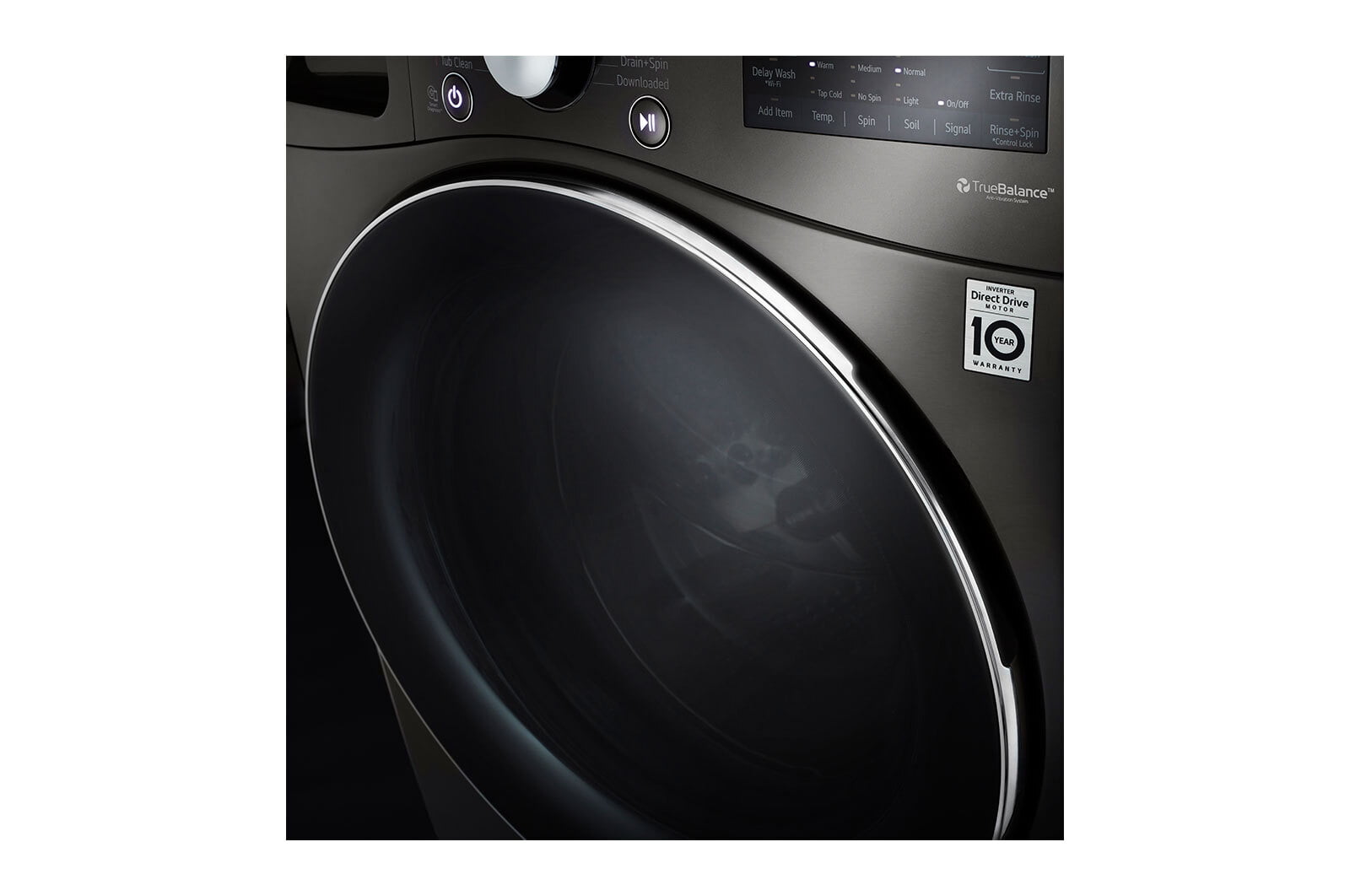 Lg WM4200HBA 5.0 Cu. Ft. Mega Capacity Smart Wi-Fi Enabled Front Load Washer With Turbowash™ 360(Degree) And Built-In Intelligence