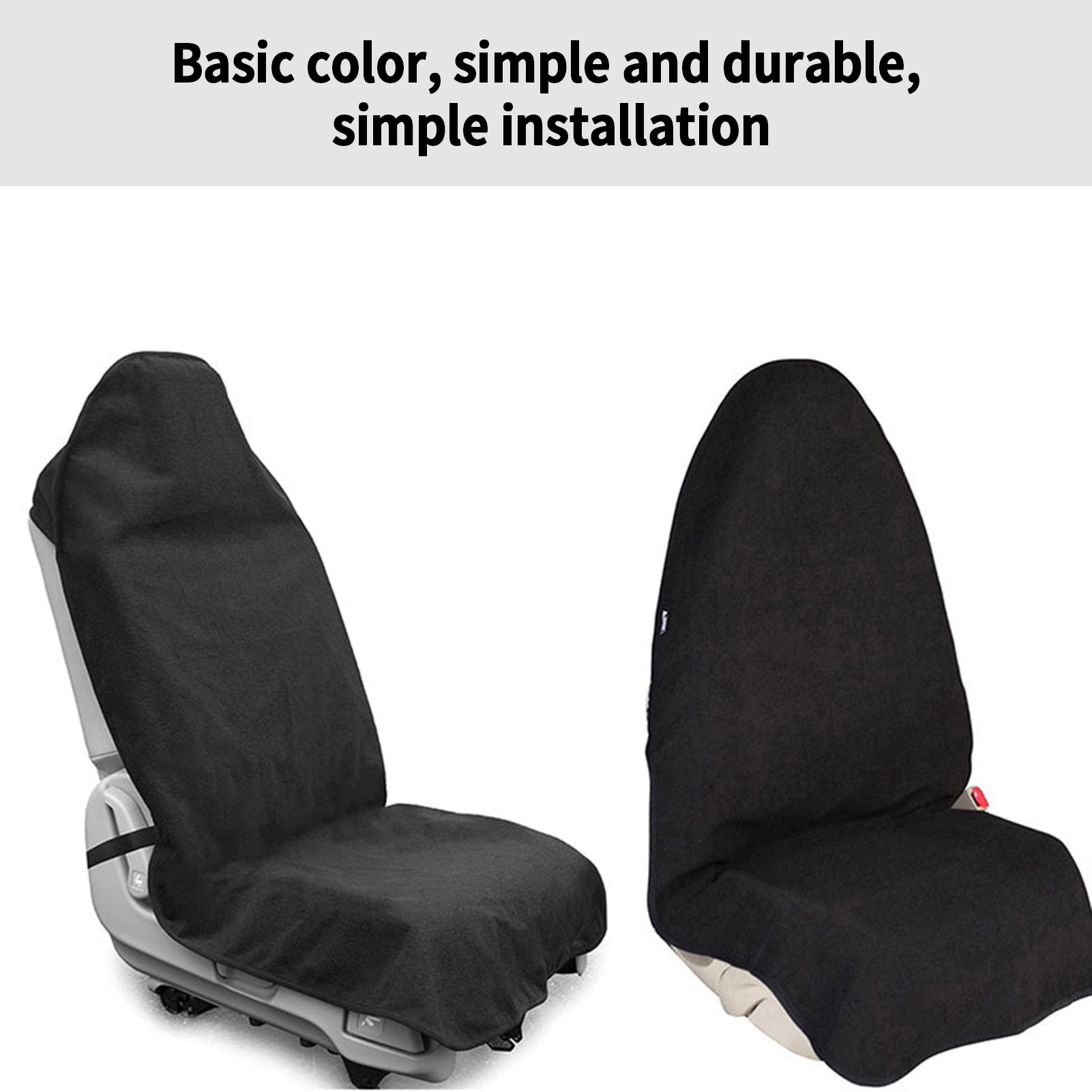 Tomshoo Car Seat Cover Waterproof Sweat Towel Car Seat Protector for Cars SUVs Trucks Machine Washable