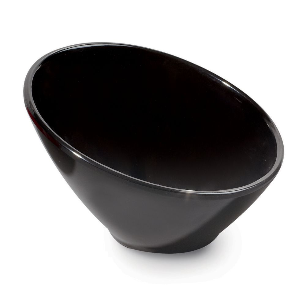 G.E.T. B-788-BK Black Elegance 16 Oz. Cascading Bowl - 6 / CS