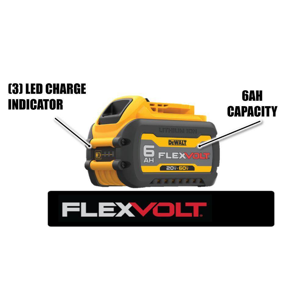 DW 20V MAX Cordless Brushless Hammer DrillDriver 2 Tool Combo Kit with FLEXVOLT ADVANTAGE DCK2100D1T1