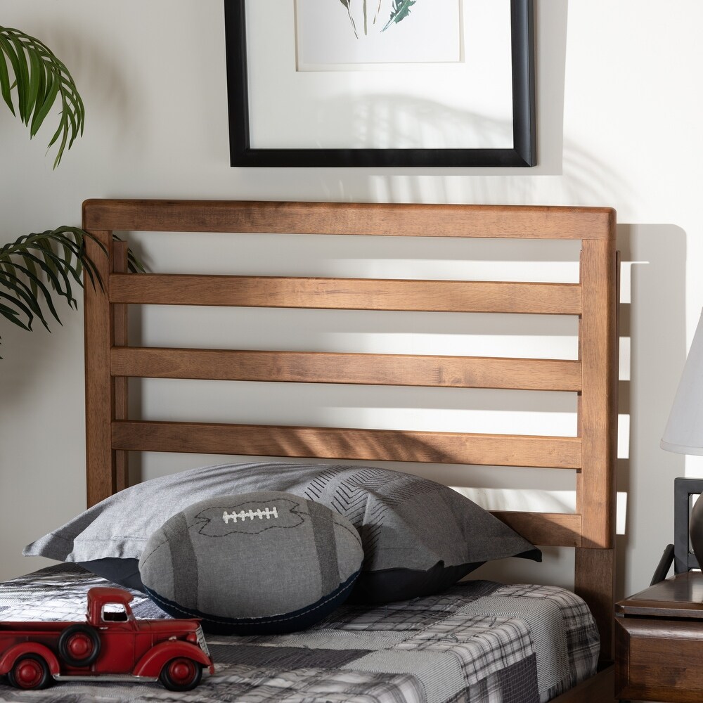 Akemi Modern and Contemporary Wood Headboard