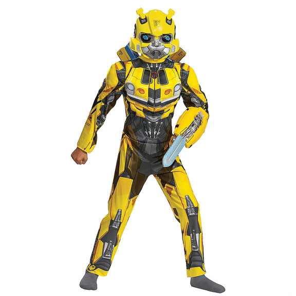 Disguise Kid's Classic Muscle Transformers Bumbleb...