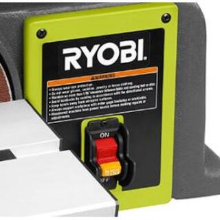 RYOBI Corded 4 in x 36 in. Belt and 6 in. Disc Sander BD4601G