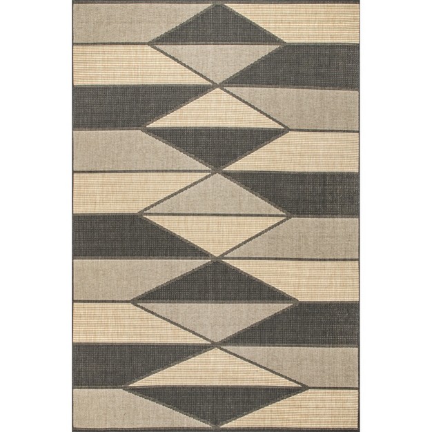 Nuloom Antonia Fading Diamonds Indoor And Outdoor Patio Area Rug