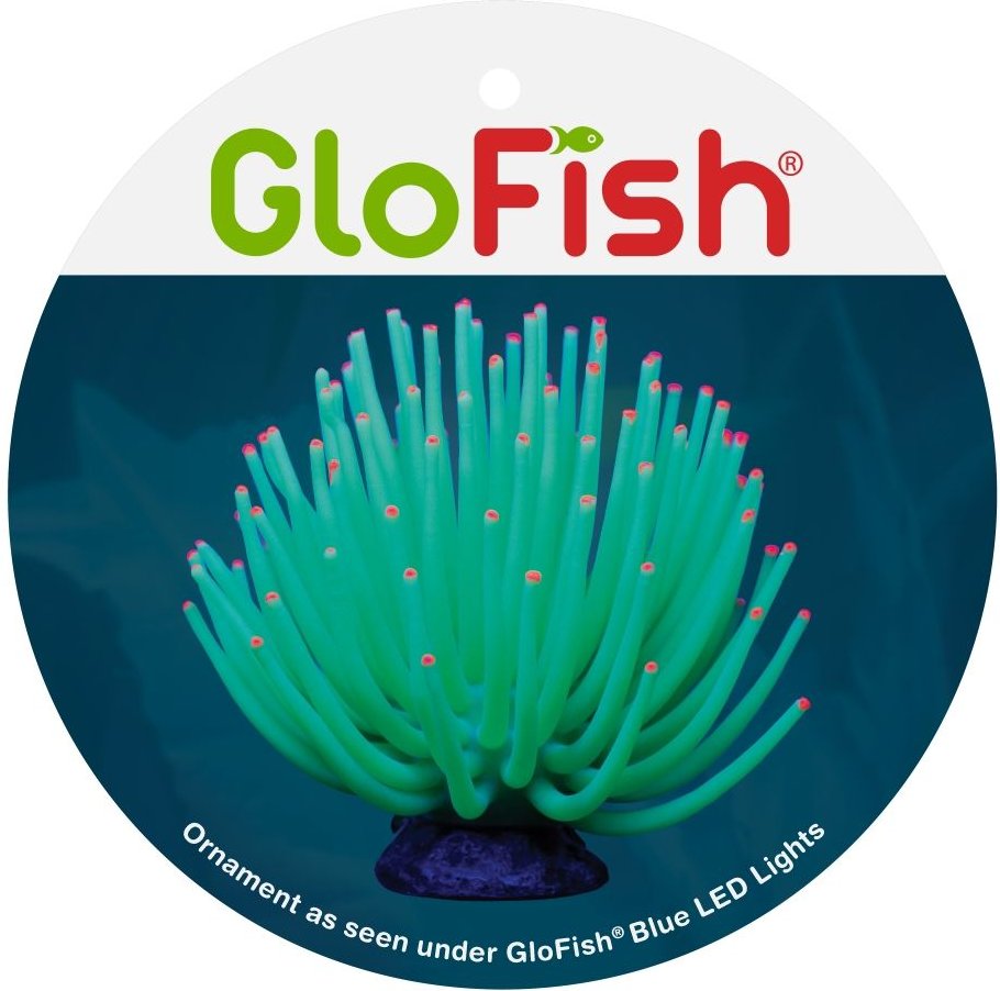 GloFish Anemone Aquarium Ornament