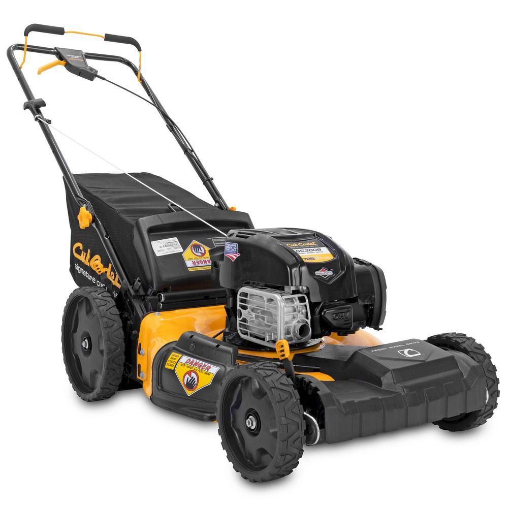 Cub Cadet 21 in. 163cc Briggs And Stratton Engine Front Wheel Drive 3-in-1 Gas Self Propelled Walk Behind Lawn Mower SC300B