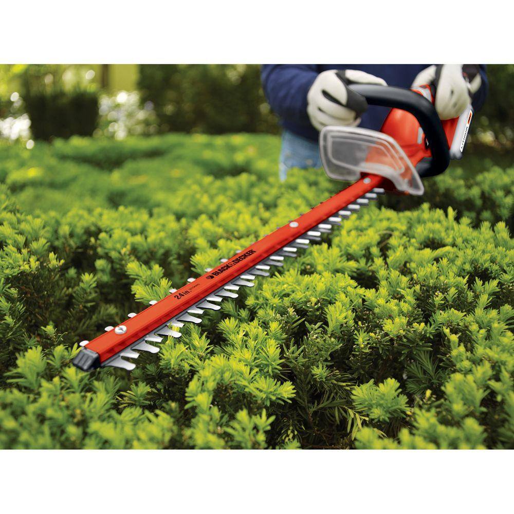 BLACK+DECKER 40V MAX Cordless Battery Powered Hedge Trimmer (Tool Only) LHT2436B