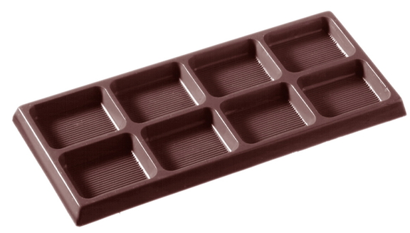 Chocolate World CW2107 Chocolate mould tablet 2x4 ...