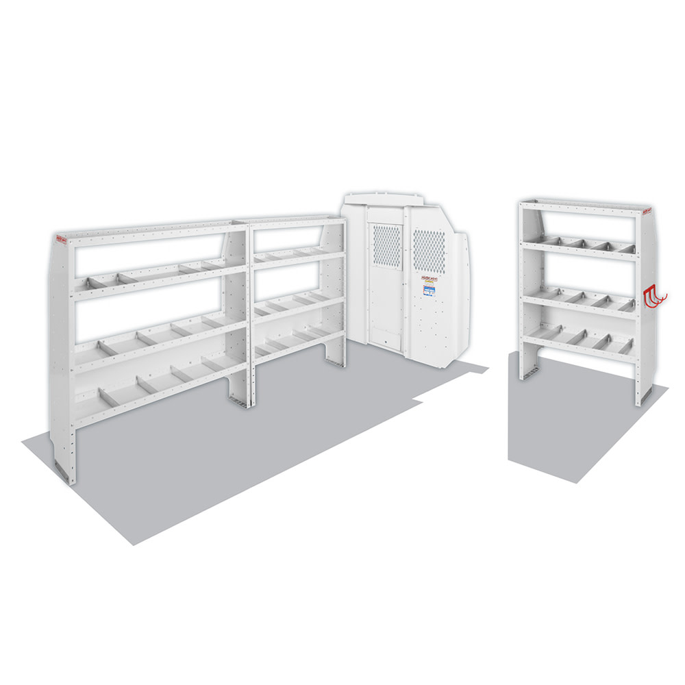 Commercial Shelving Package for High-Roof, 159 Inch Wheel Base RAM ProMaster Vans