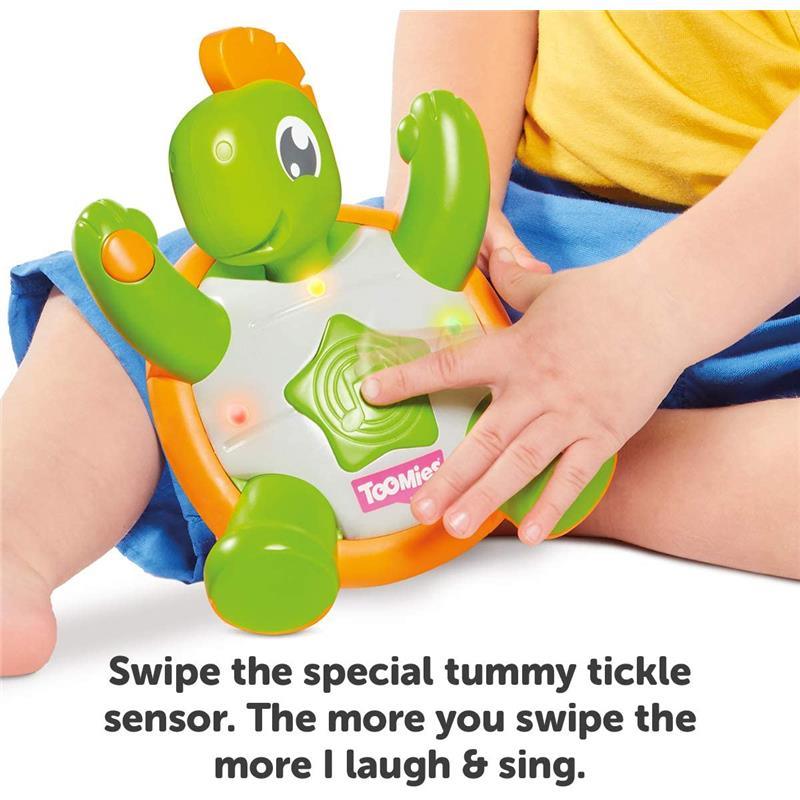 Tomy Toomies Sensory Toys Tickle Time Turtle