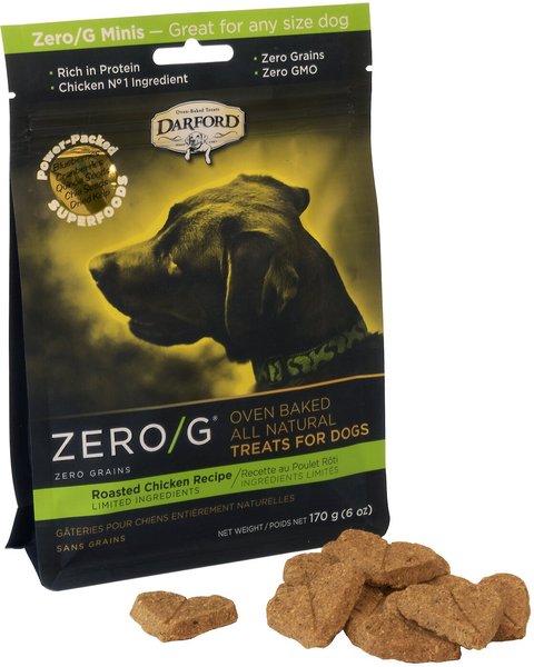 Darford Zero/G Minis Grain-Free Roasted Chicken Dog Treats