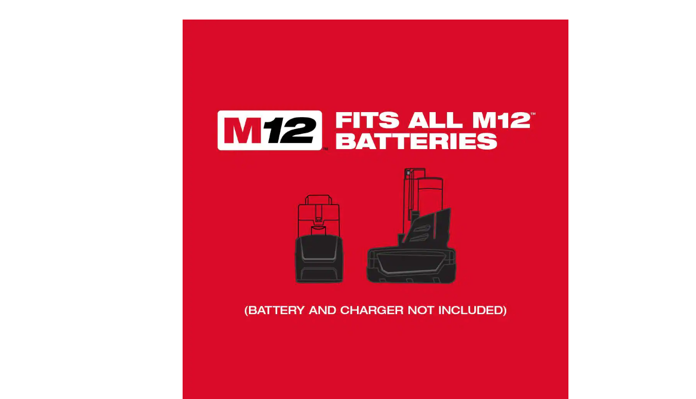 Milwaukee 2457-20 M12 12-Volt Lithium-Ion Cordless 3/8 in. Ratchet (Tool-Only)