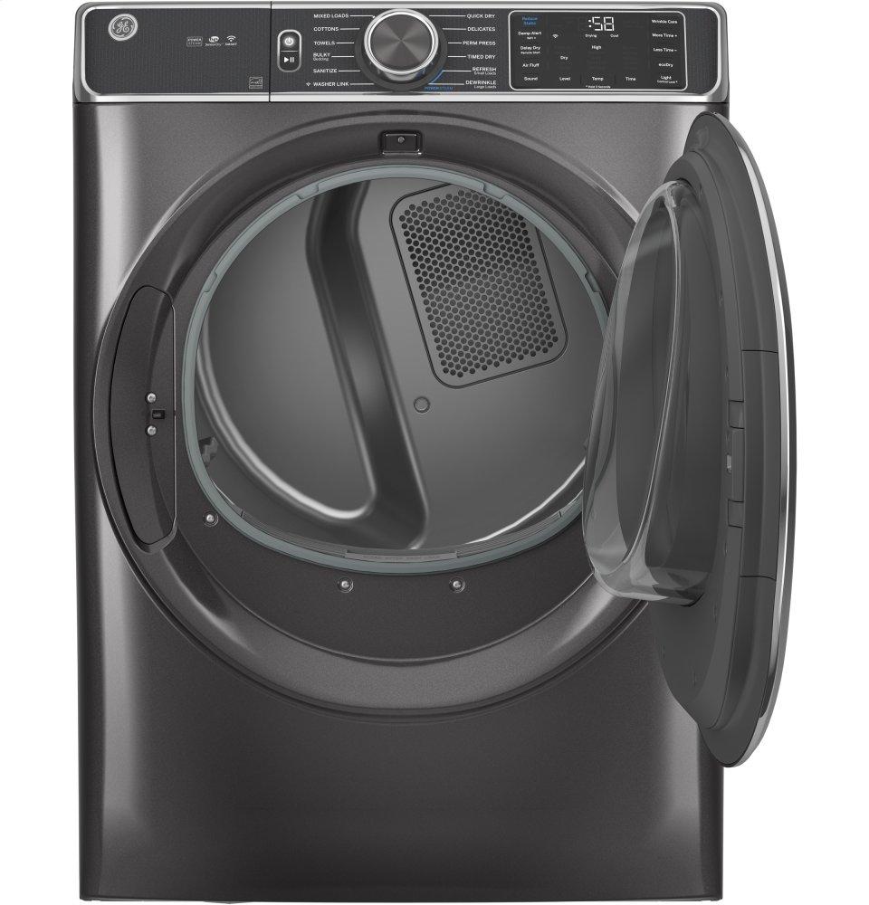 Ge Appliances GFD85ESPNDG Ge® 7.8 Cu. Ft. Capacity Smart Front Load Electric Dryer With Steam And Sanitize Cycle