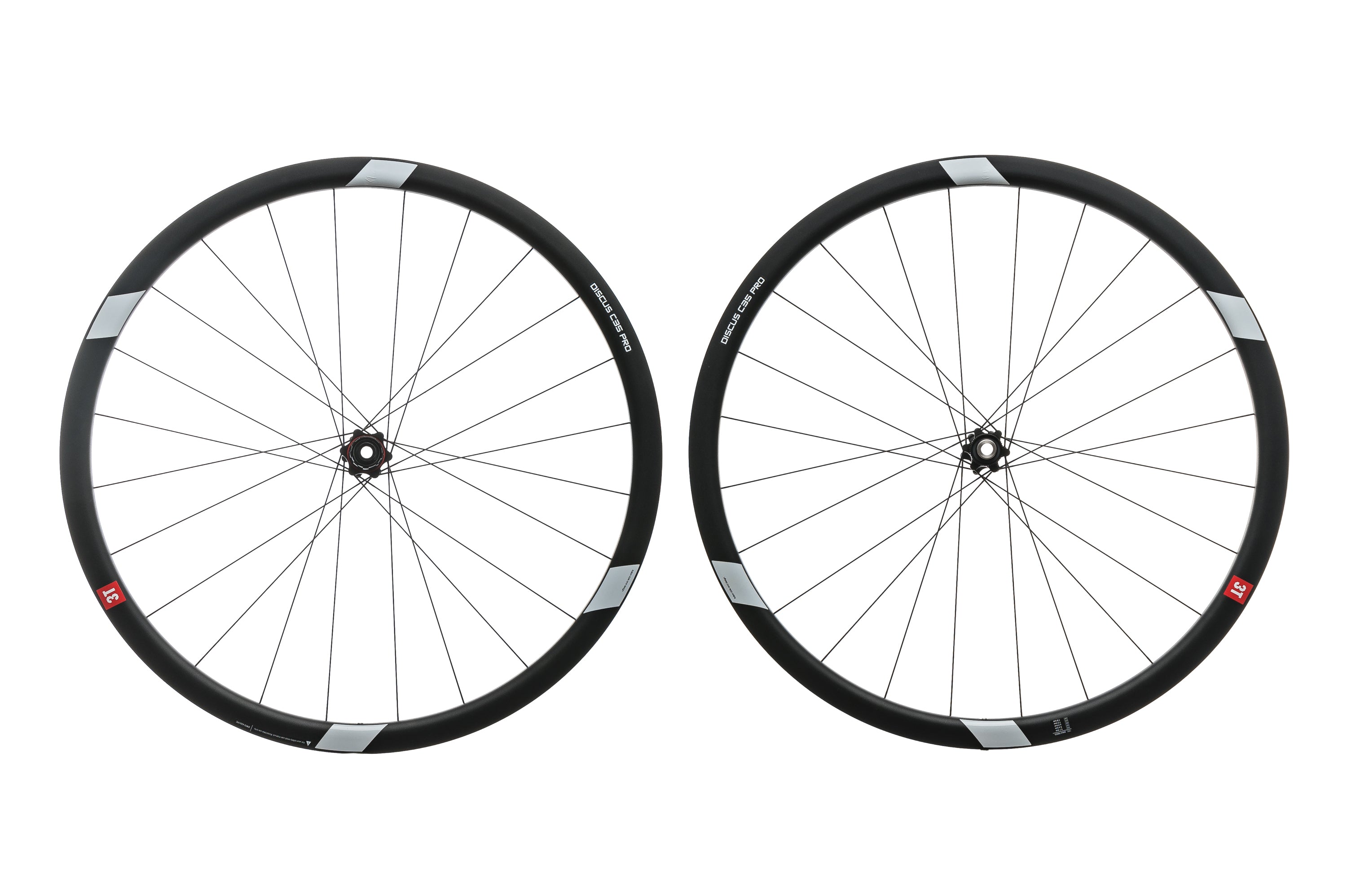 3T Disus C35 Pro Aluminum Clincher 700c Wheelset
