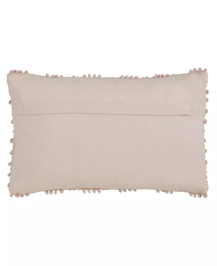 Saro Lifestyle Nubby Decorative Pillow， 12