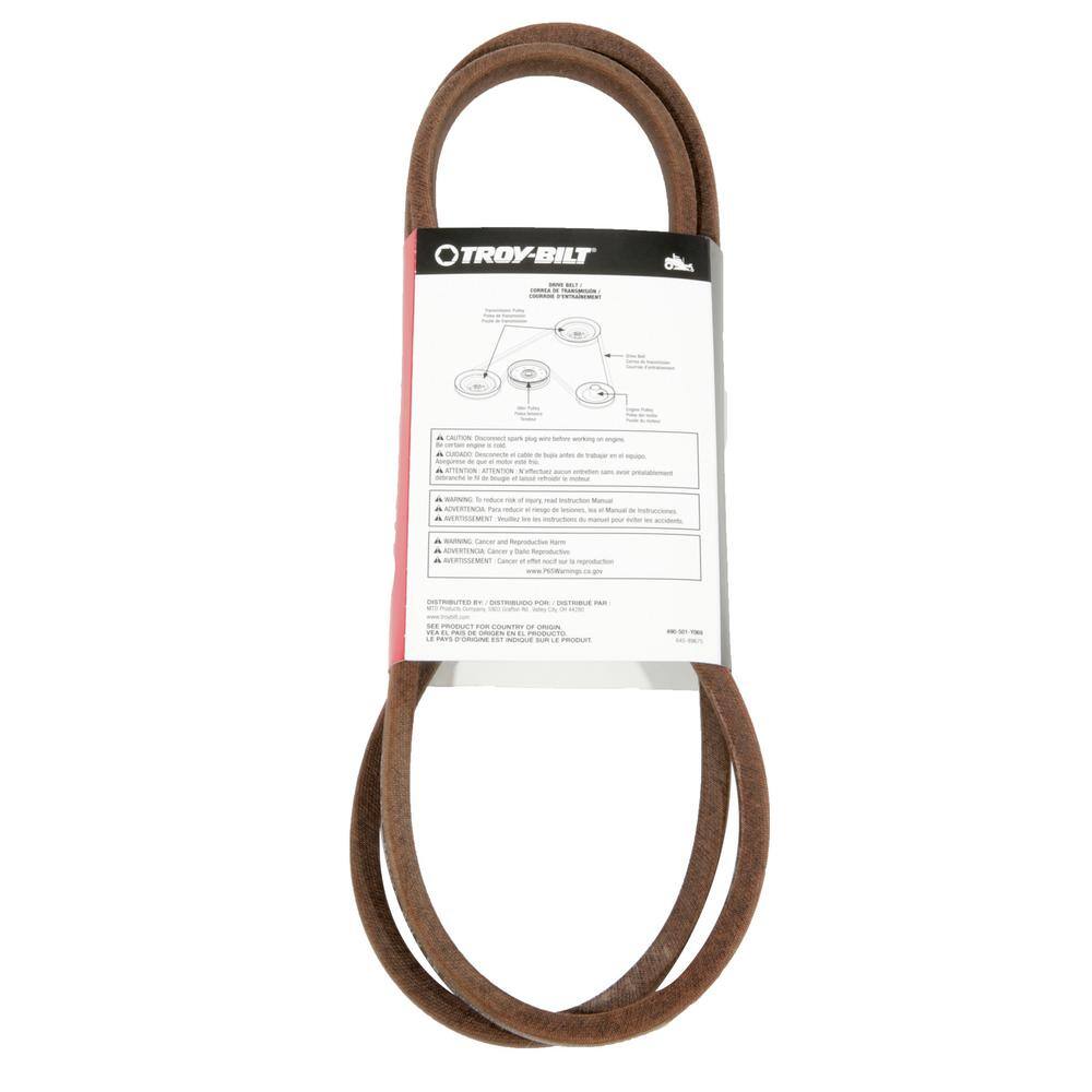 Troy-Bilt Original Equipment Transmission Drive Belt for Select Zero Turn Lawn Mowers OE# 954-04371 754-04317 490-501-Y069