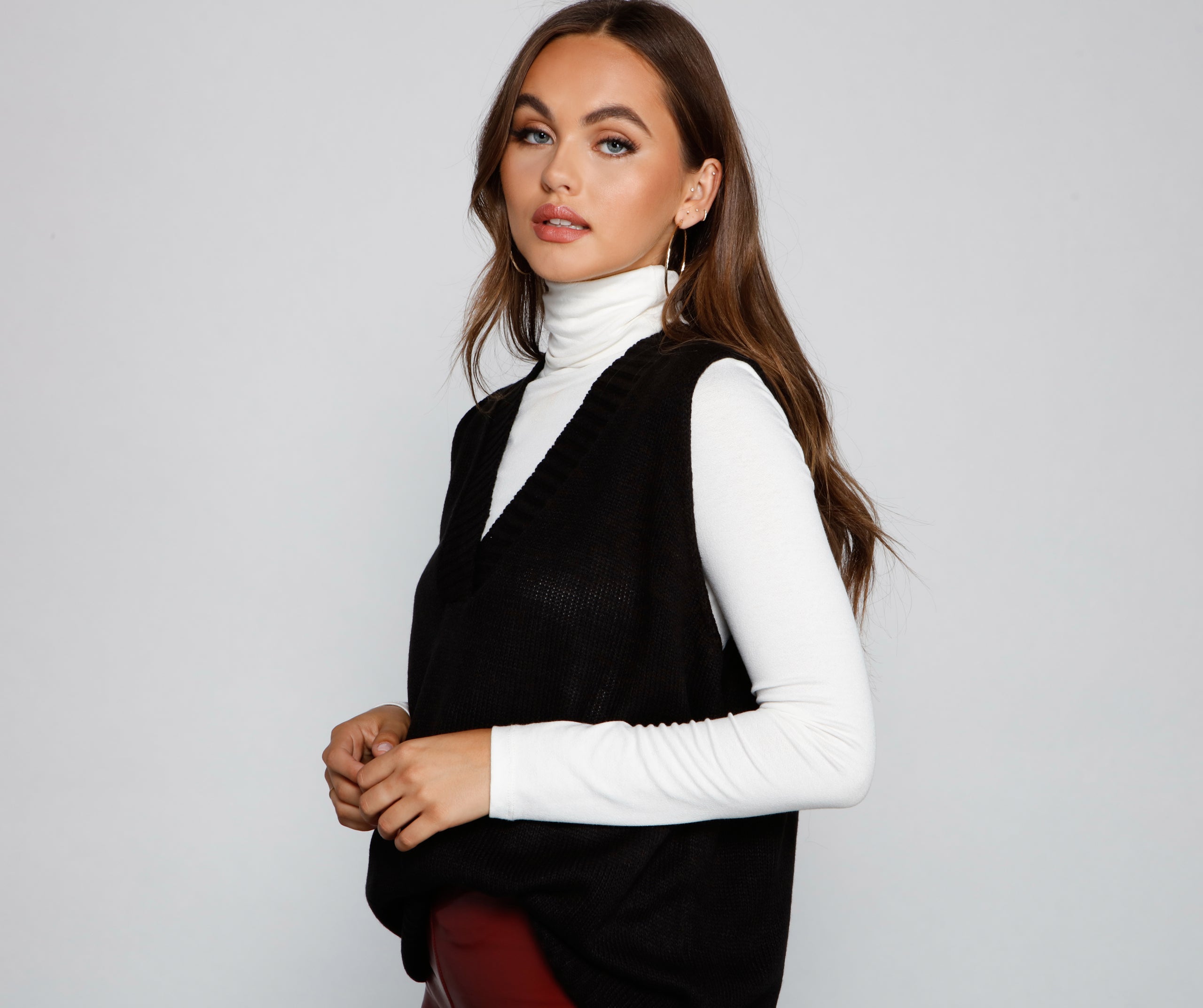 Layer On Those Basics Sweater Vest