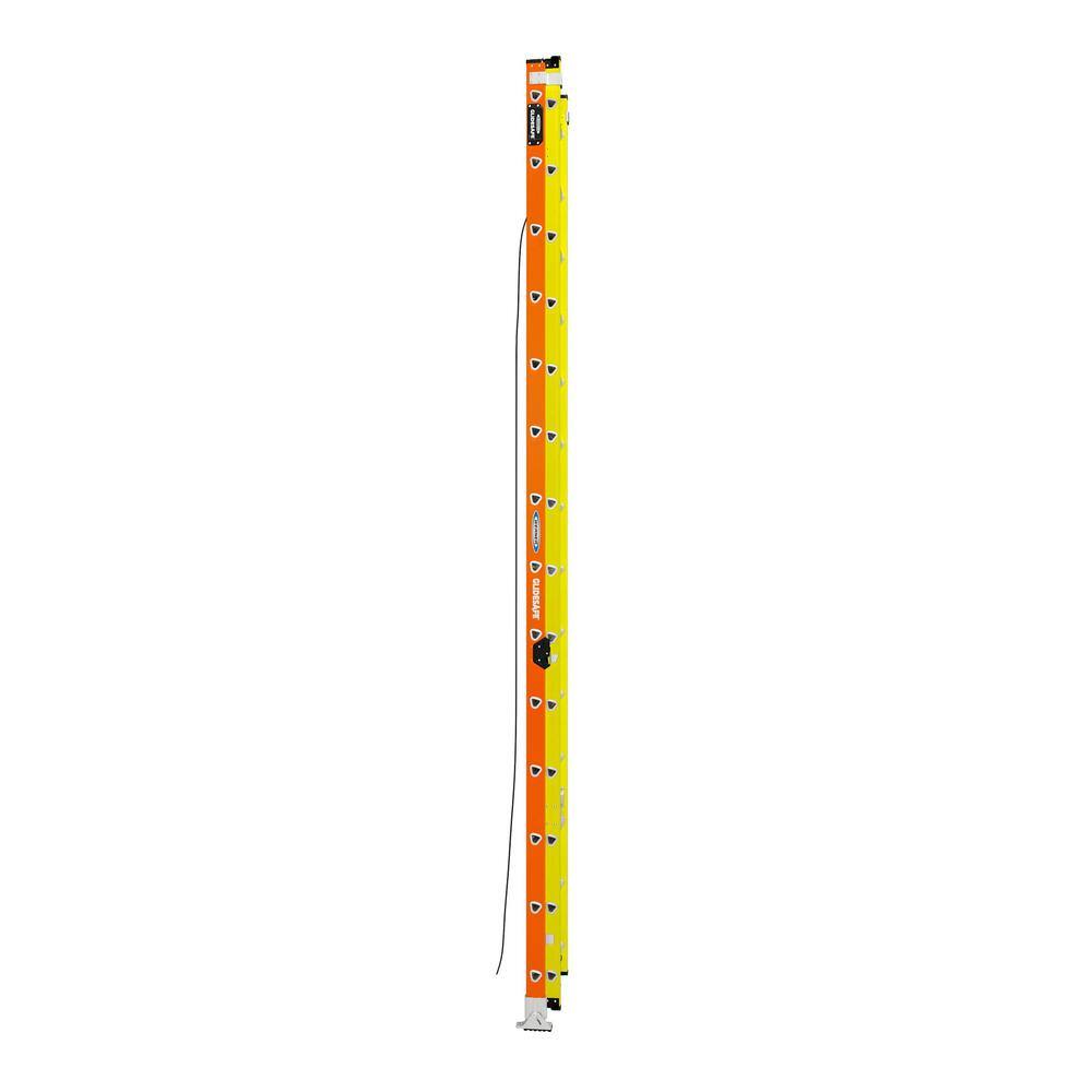 Werner 28 ft. GlideSafe Fiberglass Extension Ladder 300 lbs. Load Capacity Type IA Duty Rating T6228-2GS