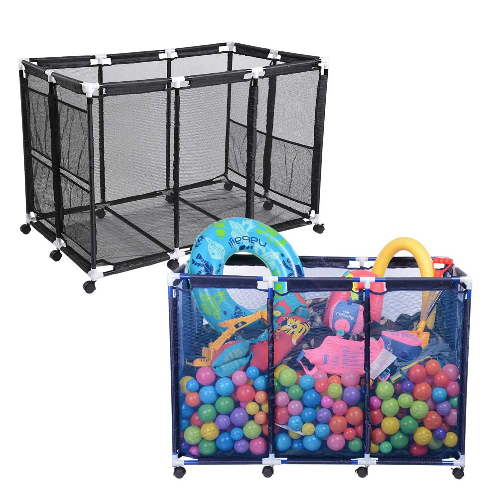 Yescom Pool Float Storage Outdoor Rolling Bin 48