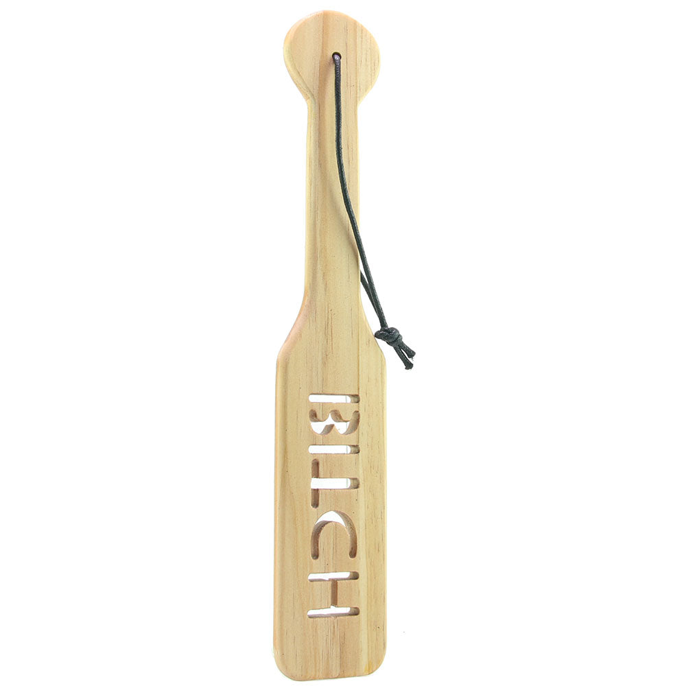 Wood BITCH Paddle