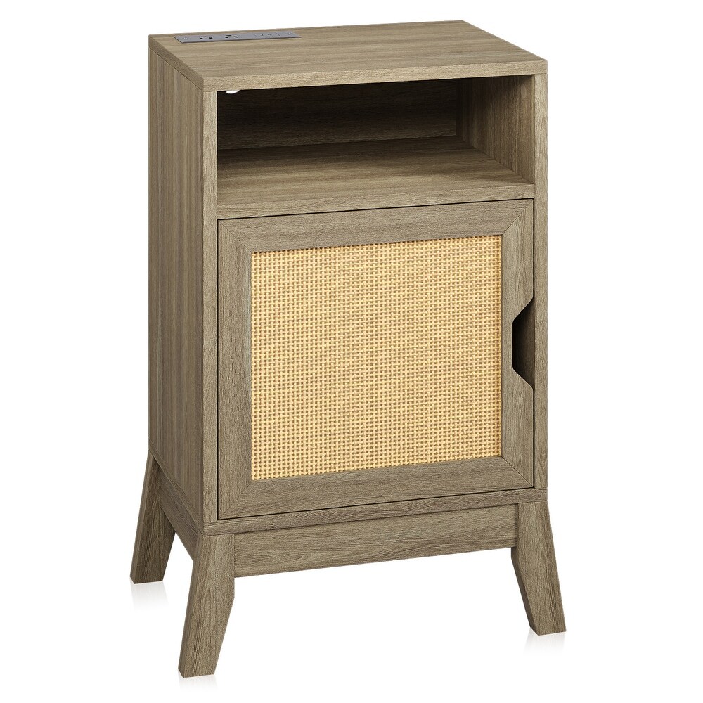 BELLEZE Carl Boho Style End Table