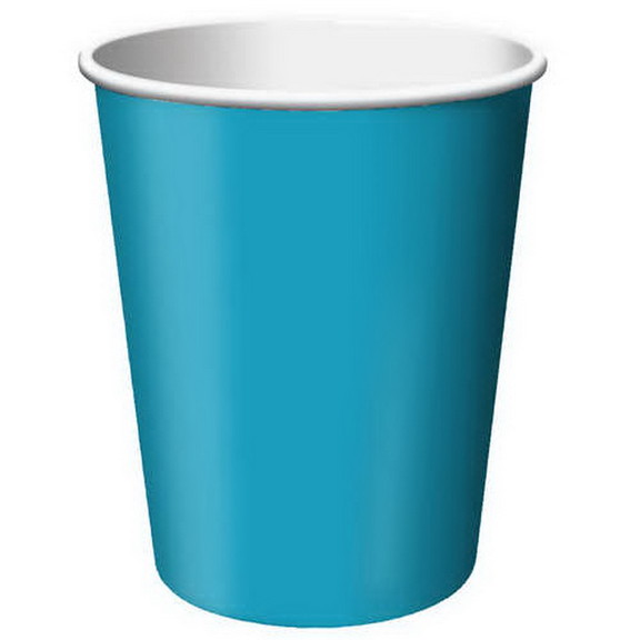 Creative Converting 563131B Turquoise Hot/Cold Cup...