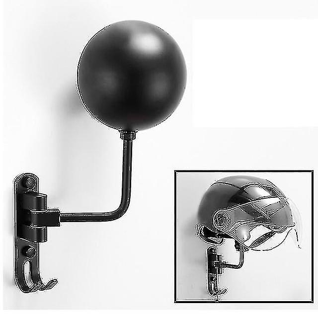 Space Aluminum Helmet Rack Hat Rack Wall Mount Hook For Coat Hat Key Motorcycle Helmet Rack Hook Jac