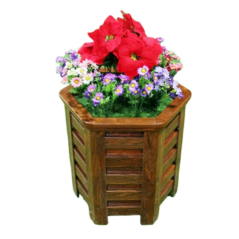 manufacturer Outdoor Garden Whole Assembly Metal Planter Pot Aluminum Flower Pots