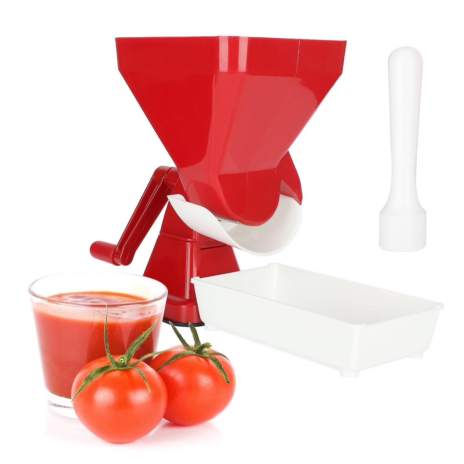 Tomato Juicer Strainer， Manual Tomato Press Machine， Tomato Juicer Sauce Maker With Suction Cup Base And Container For Home Kitchen Vegetables Fruits